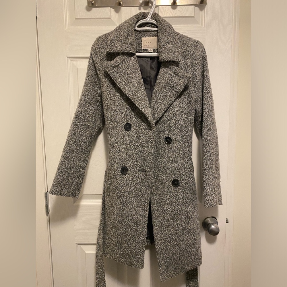 Grey coat